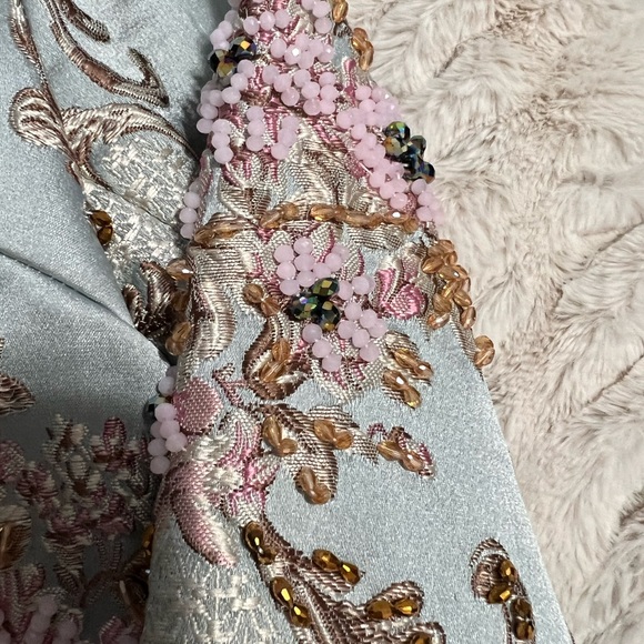 ALBERTO MAKALI BOMBER BEADED JACKET SIZE XS - Picture 5 of 7